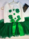 vestido para perros San Patricio