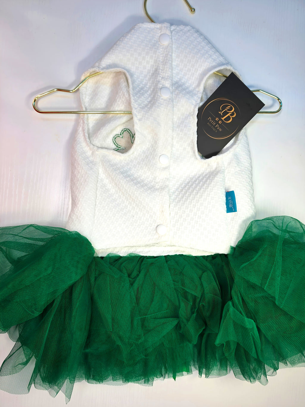 vestido para perros San Patricio