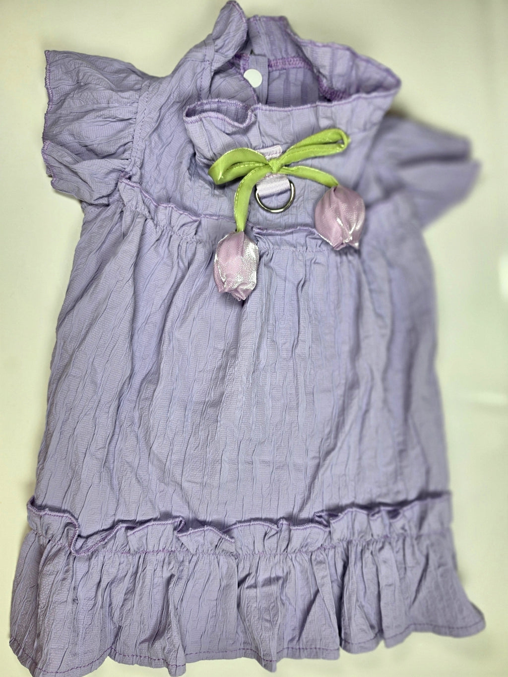 Vestido Primaveral con Tulipanes